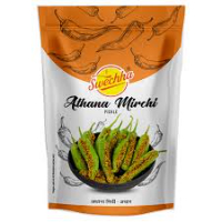 Swechha Spicy Green Chilli Pickle 200g