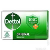 Dettol Antiseptic Bathing Soap 100g (Pack of 5)