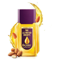Bajaj Almond Drops Hair Oil 50ml – Lightweight Non-Sticky Hair Oil for Strong & Healthy Hair