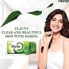 Margo Neem Soap 75g Pack of 4 – Herbal Antibacterial Bath Soap - Image 2