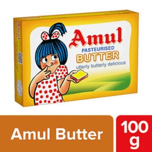 Amul Butter 100g | Pasteurised Salted Butter