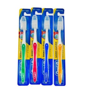 Oral-B Shiny Clean 3-in-1 Action Toothbrush | Medium Bristles (1 Piece)