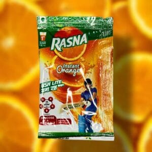 Rasna Nutri Orange Drink Mix 72g (24 Sachets x 3g) | Instant Orange Soft Drink Powder