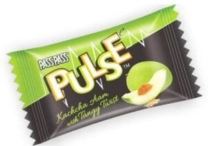 Pass Pass Pulse Candy 25 Pieces Pack | Tangy Centre Filled Hard Candy