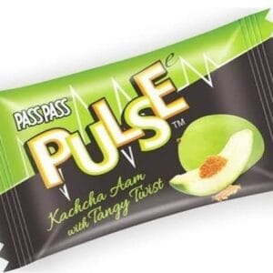 Pass Pass Pulse Candy 25 Pieces Pack | Tangy Centre Filled Hard Candy