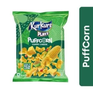 Kurkure Puffcorn 31g Pack | 3 Pieces | Crispy & Crunchy Corn Snack