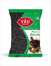 VRD Kali Sarso 50g | Premium Black Mustard Seeds | Fresh Whole Rai