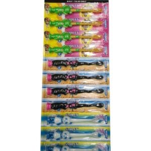 Ivory Smiley Toothbrush For Kids | Doraemon, Panda & Cartoon Character Kids Toothbrush (1 Piece)
