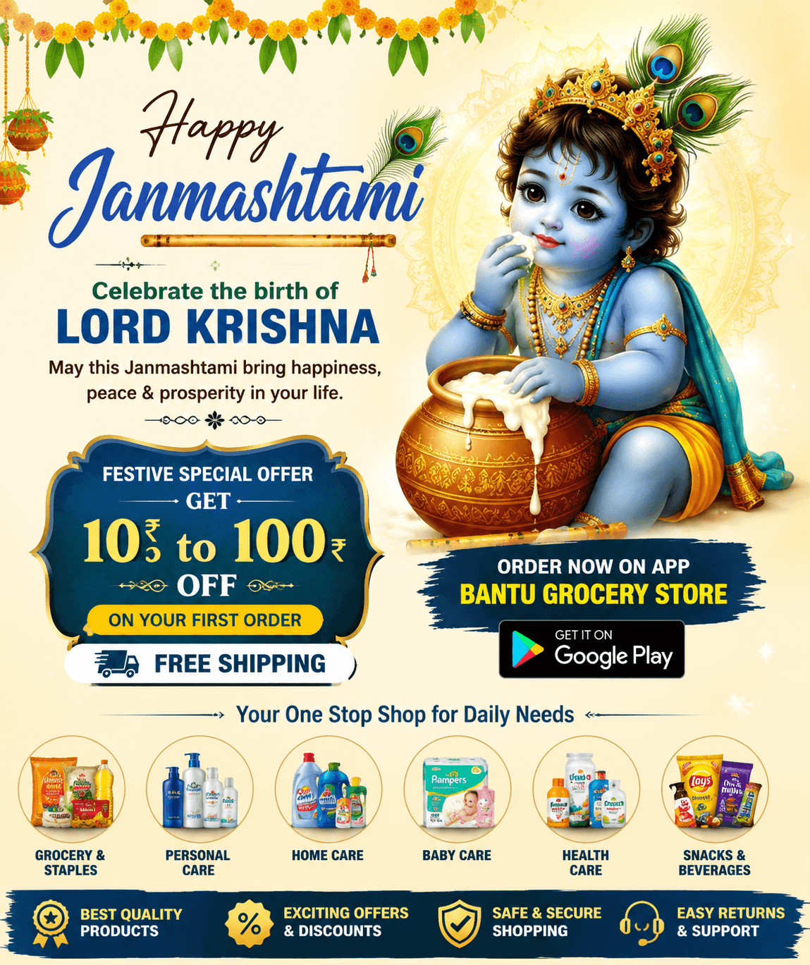 Special Live Festive Offer Banner